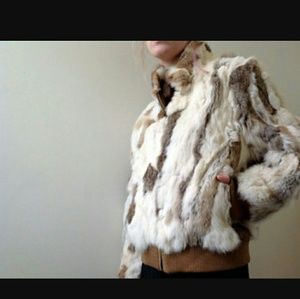 Wilson's leather fur jacket and matching hat